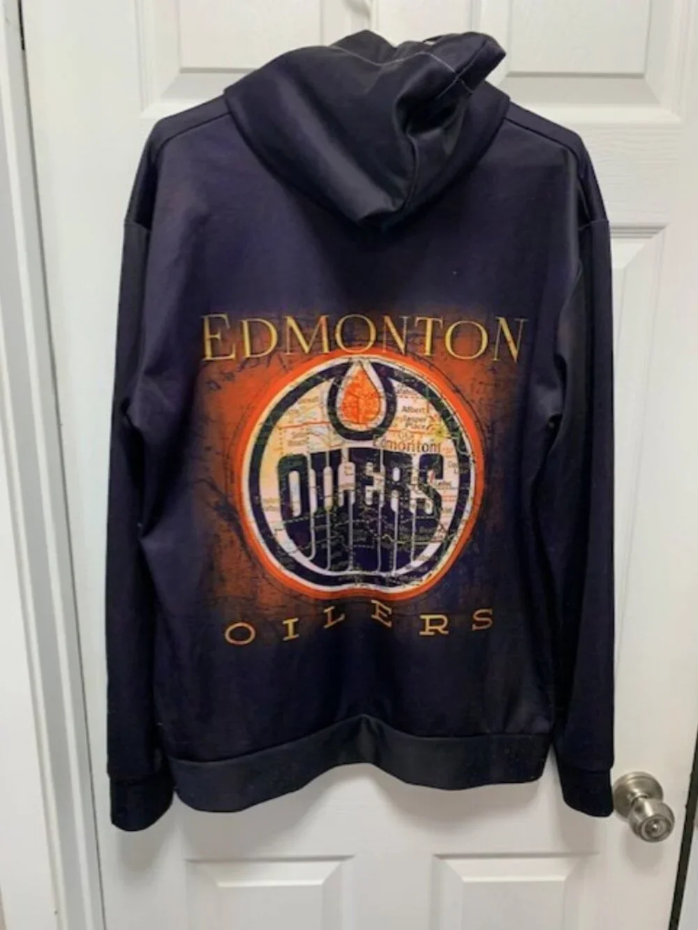 EDMONTON OILERS MENS HOODIE - Picture 3 of 3